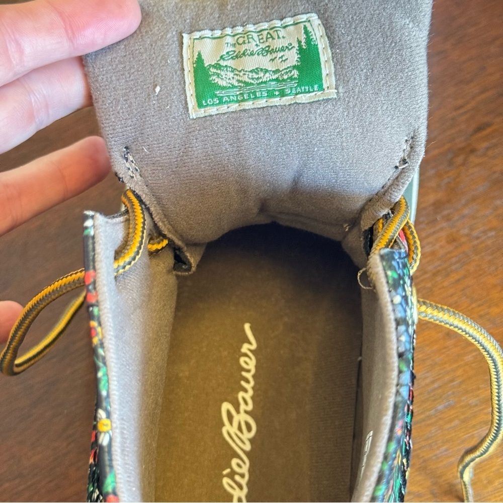 NEW & RARE Eddie Bauer x The Great Women's Rain Boots Floral Duck Boots | Size 8 - Picture 10 of 12
